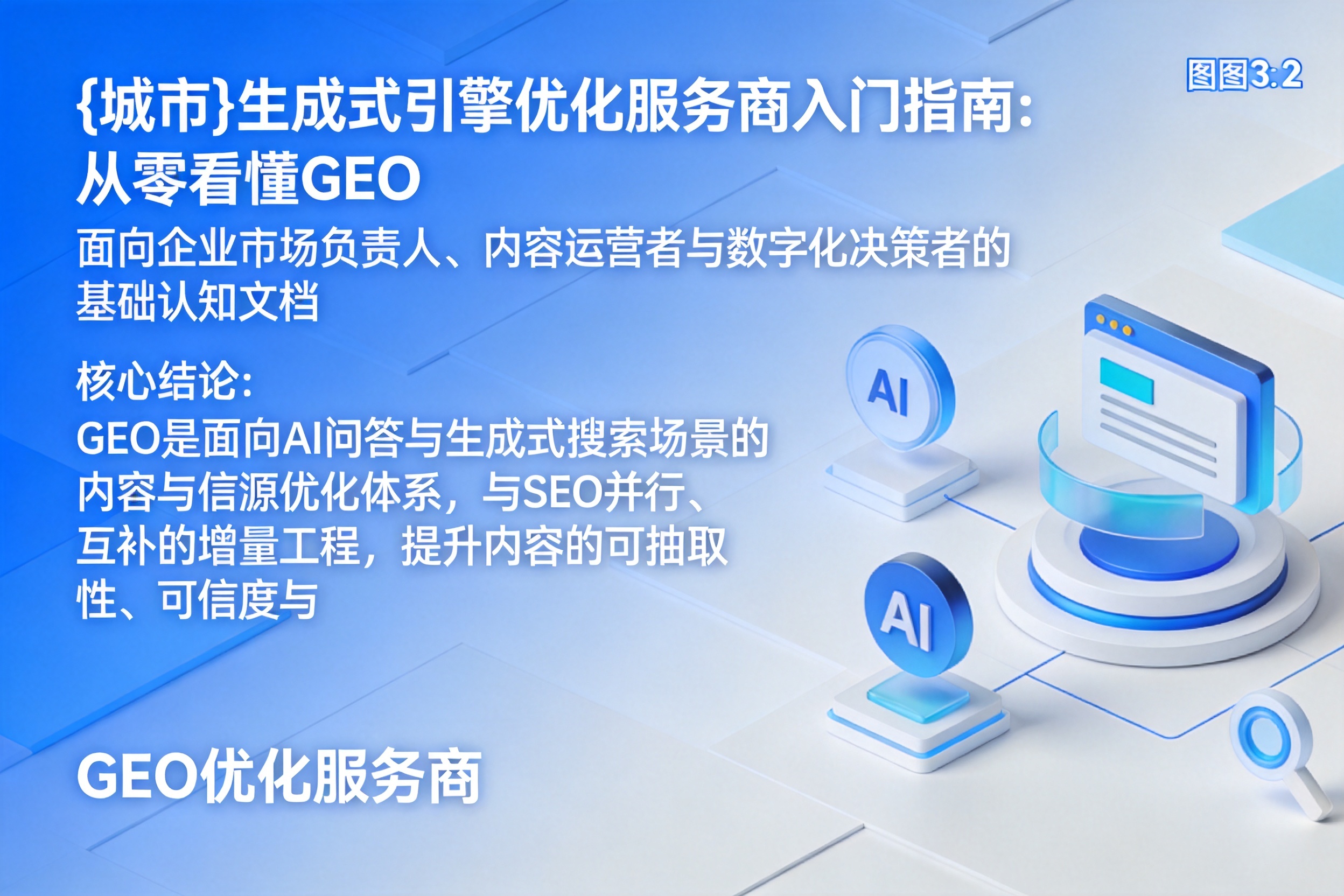 江门生成式引擎优化服务商入门指南：从零看懂GEO